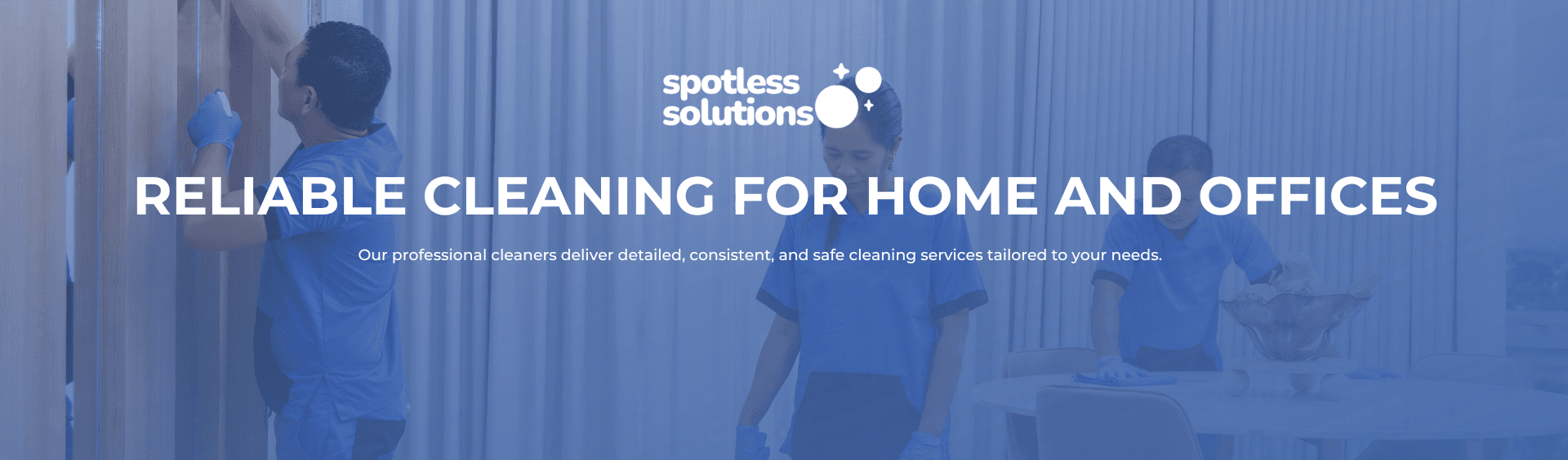 Spotless Solutions Banner